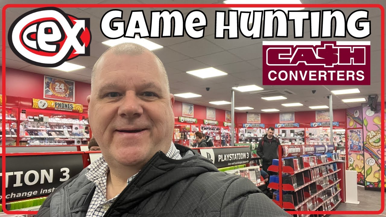 Epic Retro Game Hunt: Unboxing Retro Game Finds - CEX - Cash Converters - Chatham