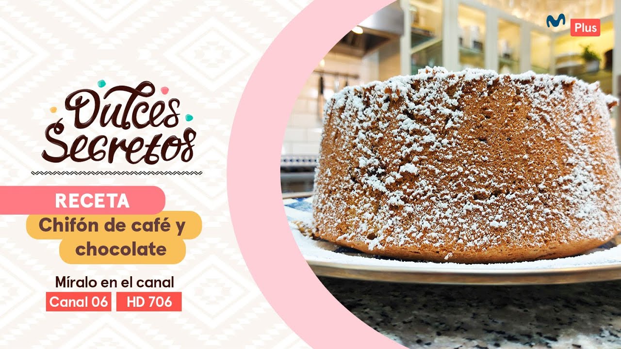 Chifón de chocolate y café | Dulces Secretos ​