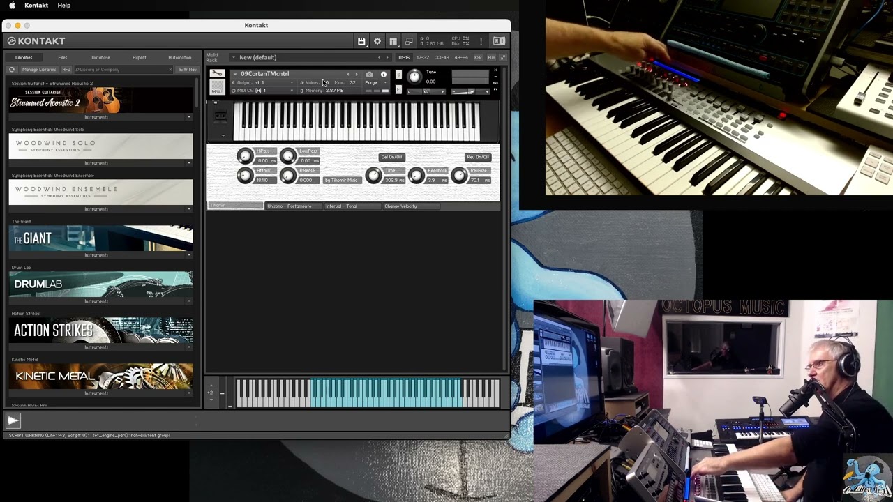 VST Kontakt Kontrola i Funkcije User Instrumenata