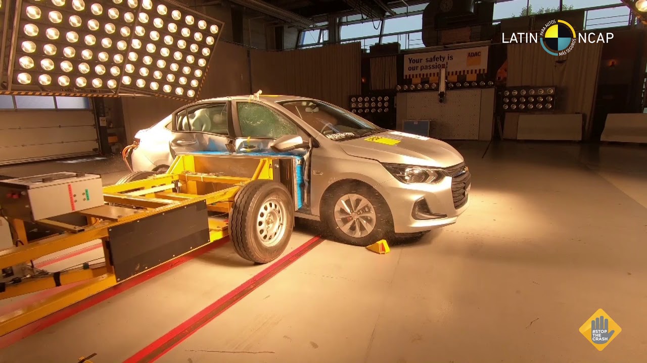 Crash Test - Chevrolet New Onix Plus 6 Airbags