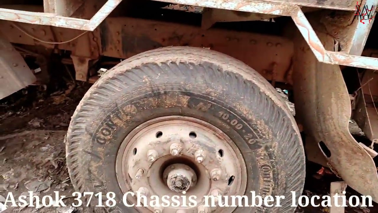 Ashok Leyland 3718 Chassis number location