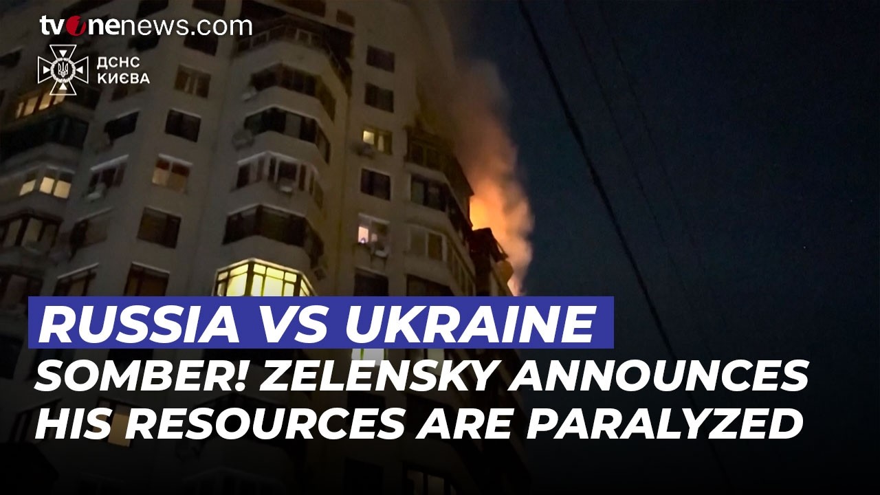 Zelensky Saddened as Resources Stall, Urges Citizens to Hold On | OneNews Update