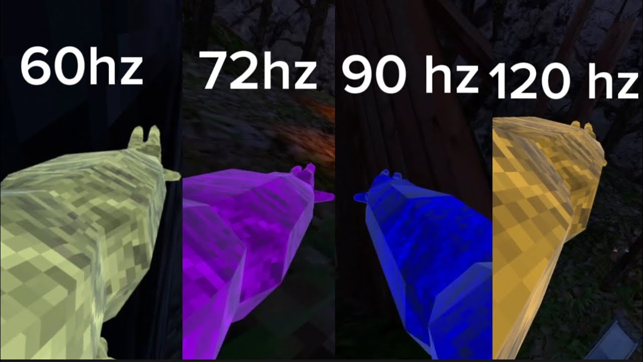 What Using Different Hertz Does In Gorilla Tag