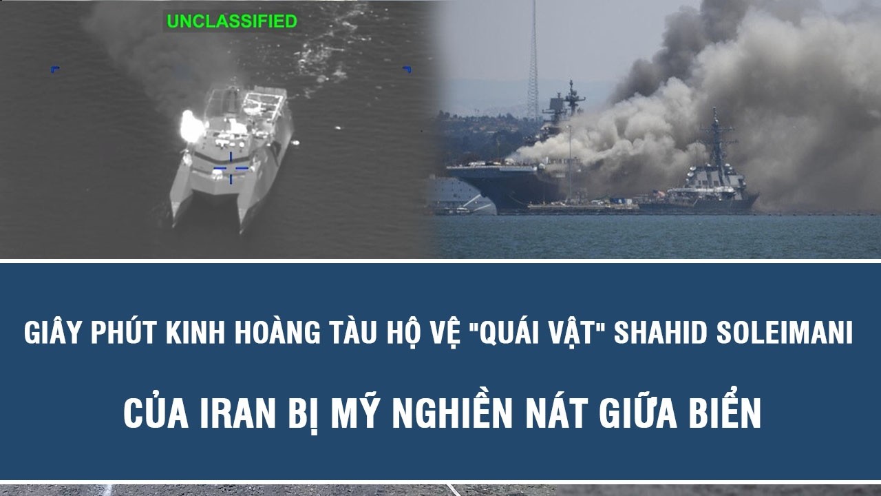 Giây phút kinh hoàng tàu hộ vệ 