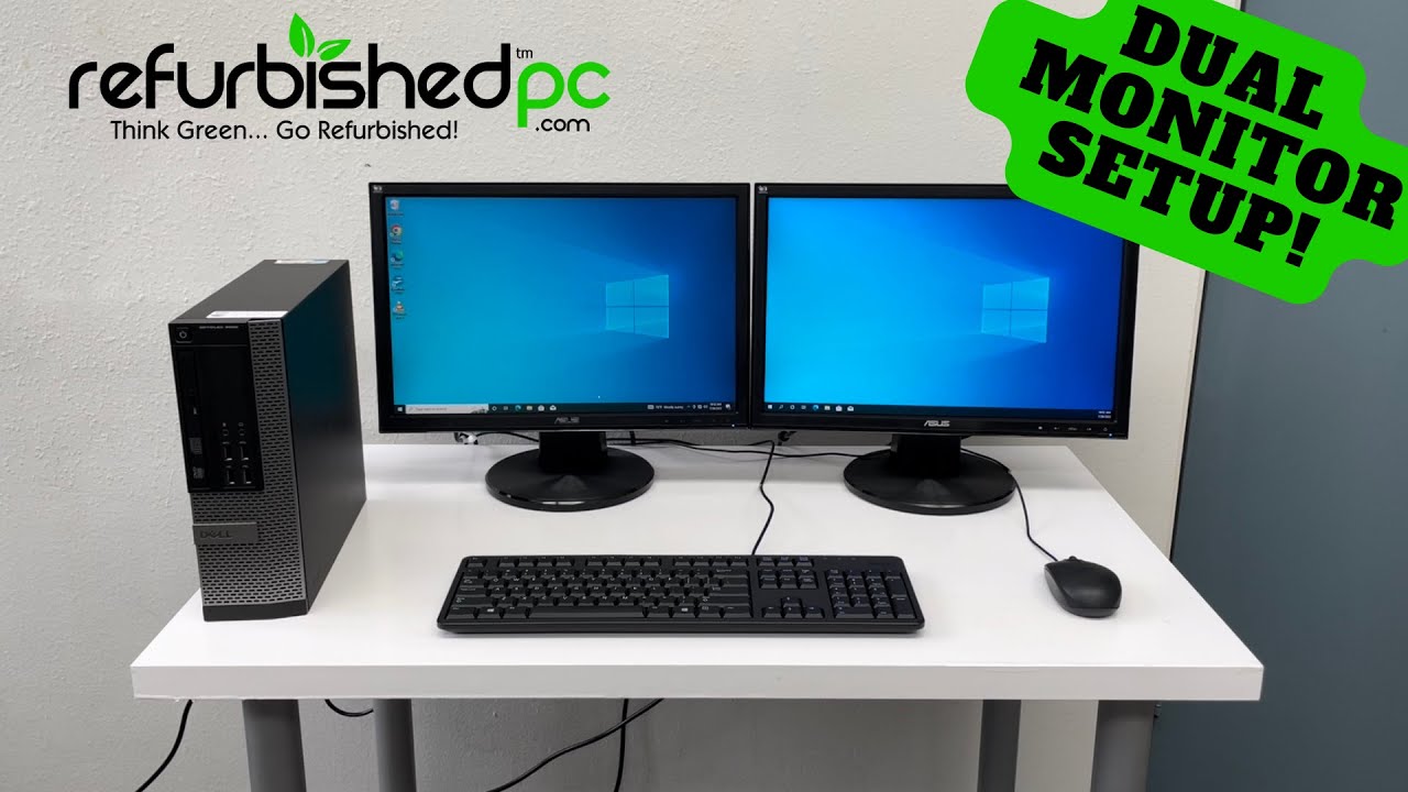 Dual Monitor Setup Tutorial