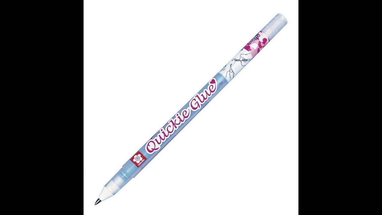 Scan N Cut Quickie Glue Pen works perfectly!