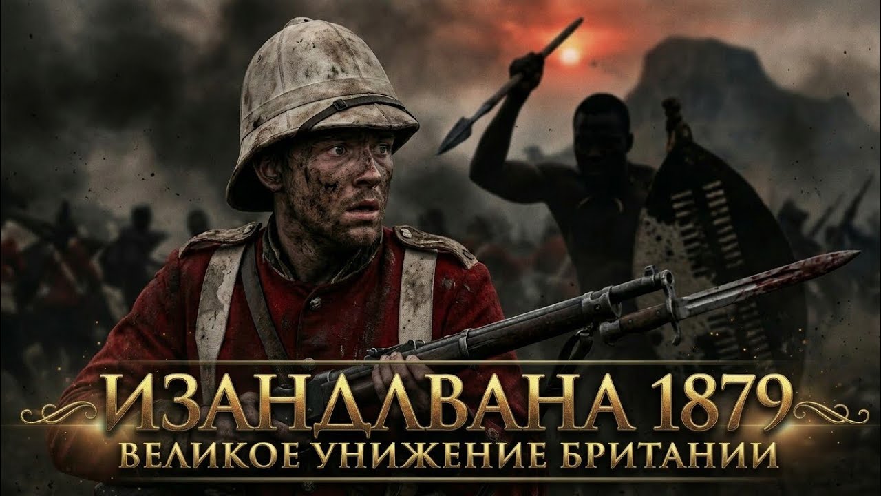 КОПЬЯ ПРОТИВ ВИНТОВОК: Как зулусы уничтожили британскую армию.