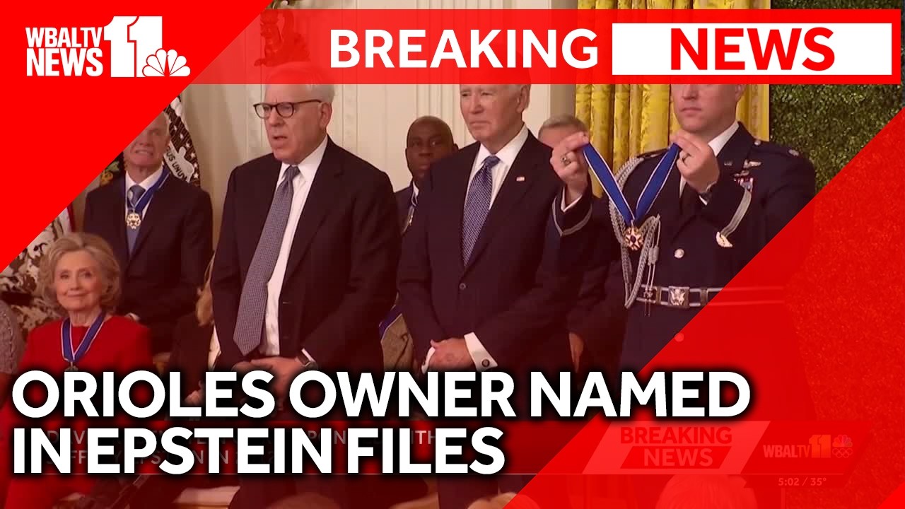 Orioles owner David Rubenstein named in Epstein files