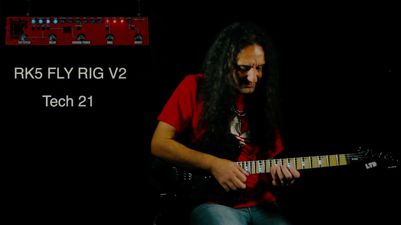 RK5 v2 Tech 21 Flyrig  Demo (Richie Kotzen Signature)