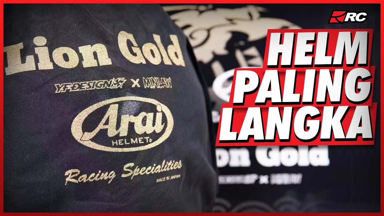 UNBOXING ARAI RX7X LION GOLD LIMITED EDITION ❗️❗️ SEKALI SEUMUR HIDUP NGELIAT LANGSUNG HELM INI ❗️❗️