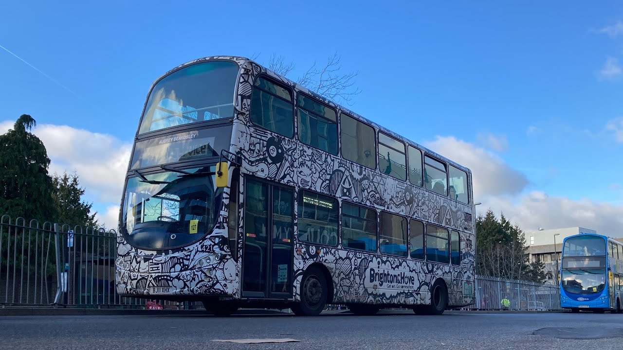 Metrobus 281 克勞利轉車站Crawley BBI↩️林菲爾德 Lingfield 🚌BJ11 XHX/421 (漫遊南區Southdown Circular !）