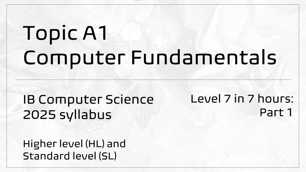 Topic A1: Computer Fundamentals | IB Computer Science (2025 syllabus)