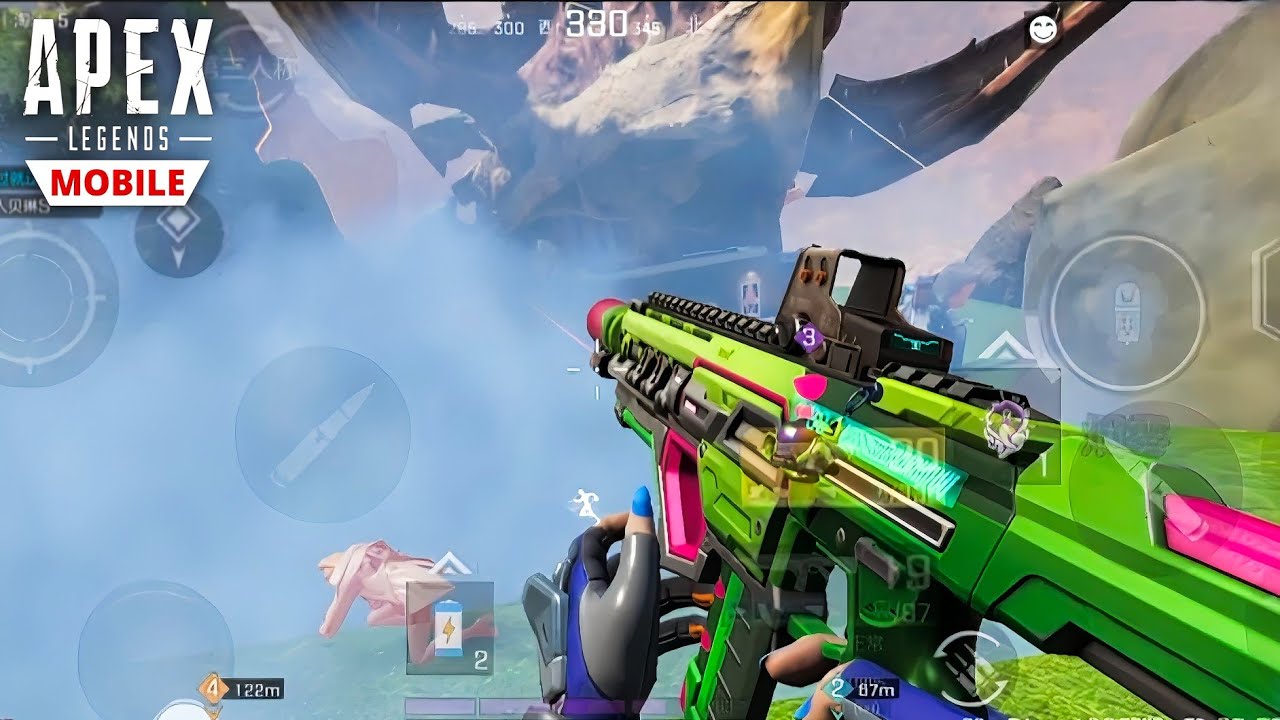  BANGALORE FPP RANKED GAMEPLAY. APEX LEGENDS MOBILE 2.0 