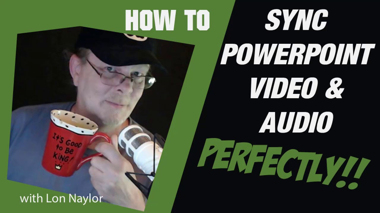 How to Sync PowerPoint Audio & Video PERFECTLY in Camtasia!