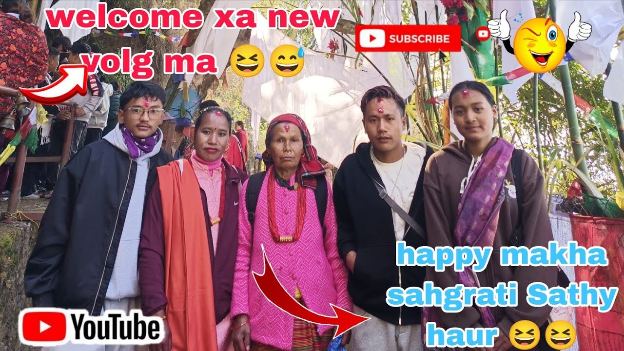 Happy maghe sankranti all off youu#bishaldongvolg #supportmychannel #biglovee,💖🙏