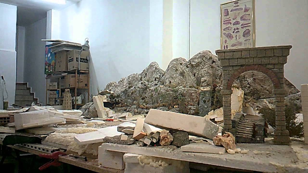 BELÉN DE MANISES 2015. 1ª parte - Construcción -