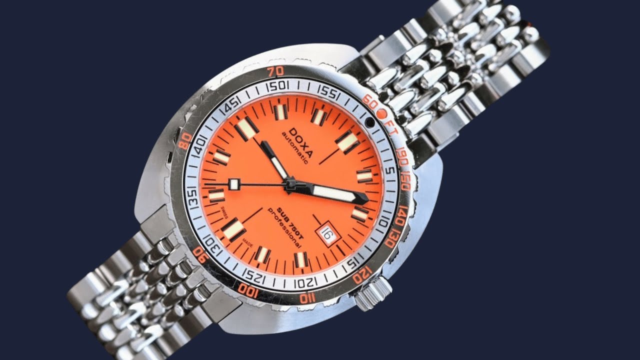 Серия Doxa SUB 750T | Обзор новой постоянной коллекции часов для дайвинга 2025 года