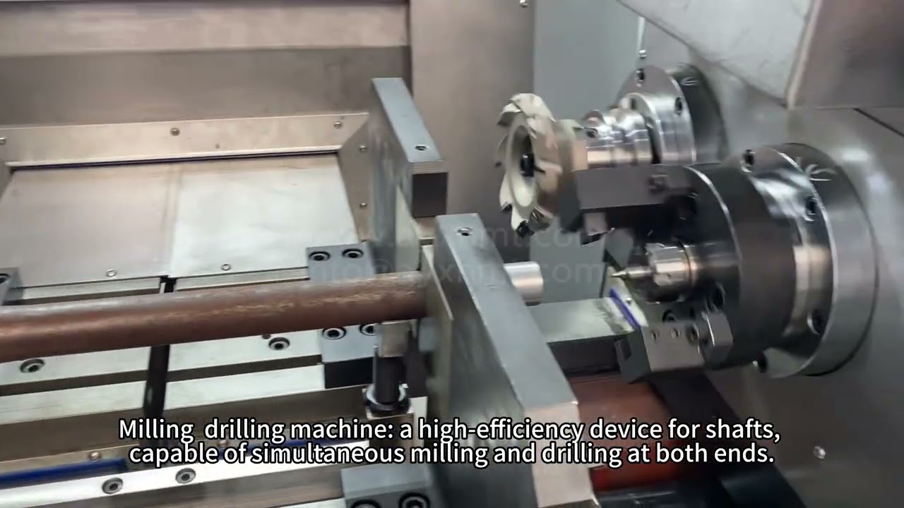 🎯 Complex Shaft Precision Milling Machine