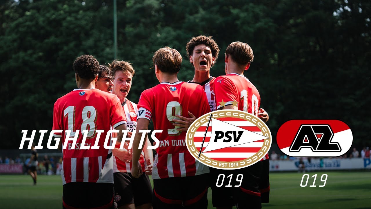 HIGHLIGHTS | PSV O19 is kampioen van Nederland 🏆