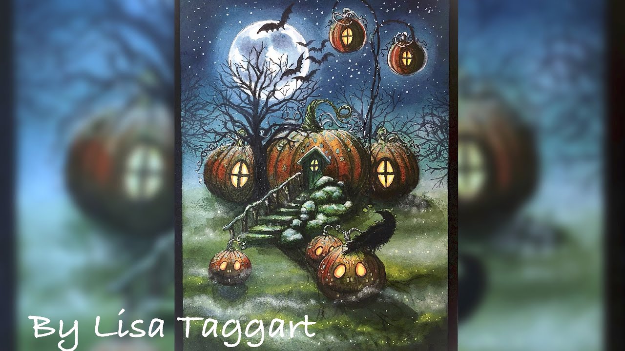 Lavinia stamps- Moon-shadow lodge