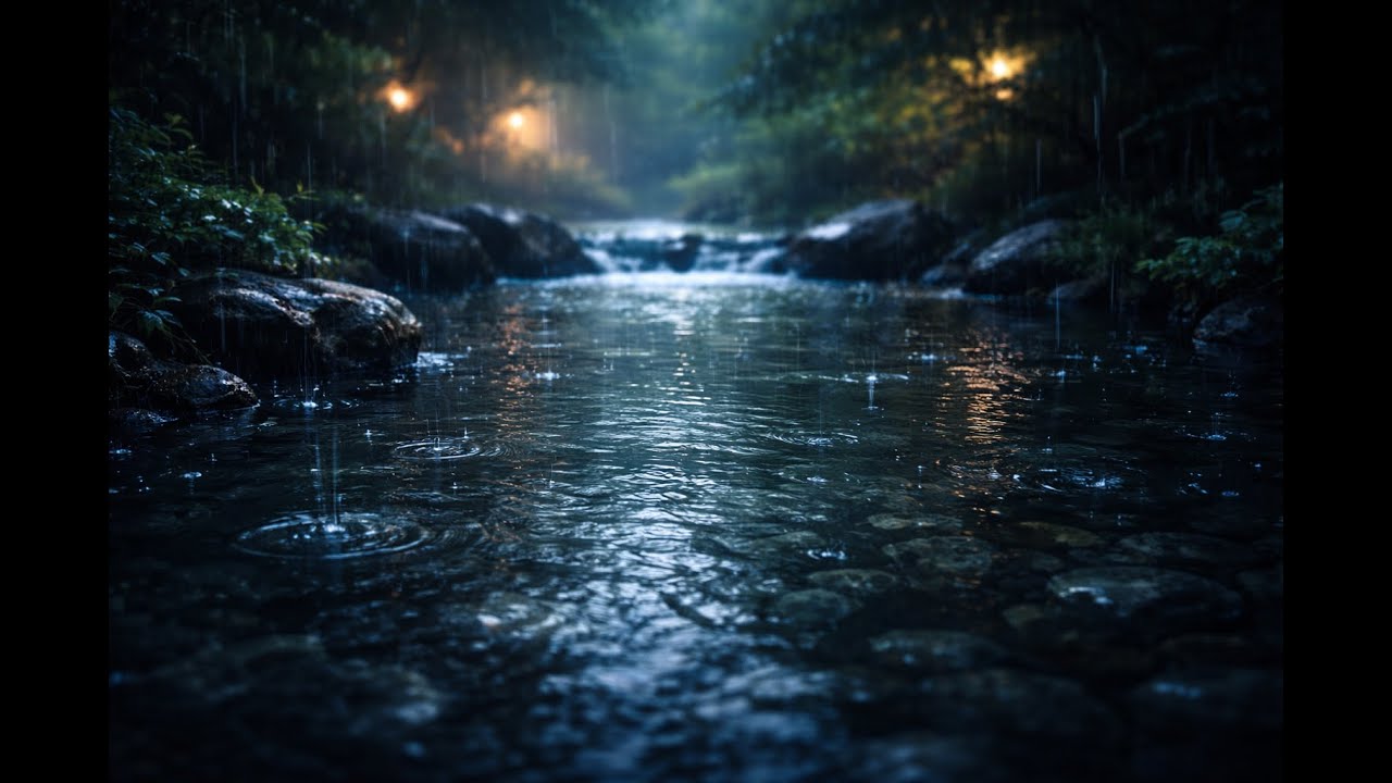 3 小時 雨聲與水聲 ASMR｜助眠・放鬆・專注｜無音樂  3 Hours Rain & Water Sounds 🌧️💧 Deep Sleep, Relax, Study | No Music