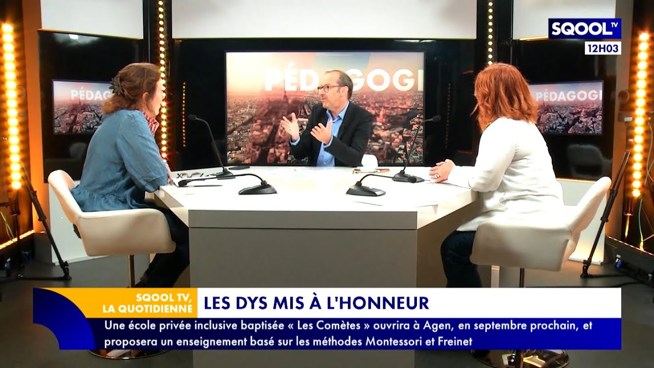 La Quotidienne (03/06/2022) - Être dyslexique : une vraie force !