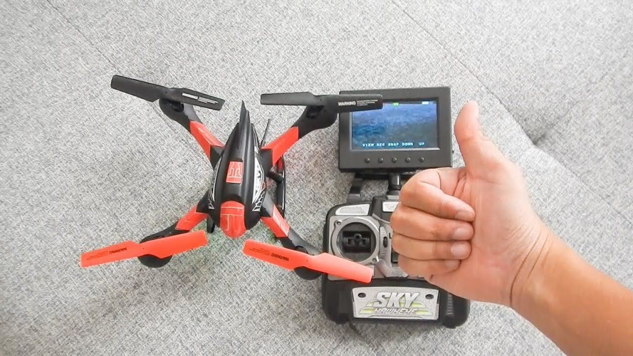 SKY HAWKEYE Drone Murah 550 Ribuan Dapet Kamera Dan Monitor :D