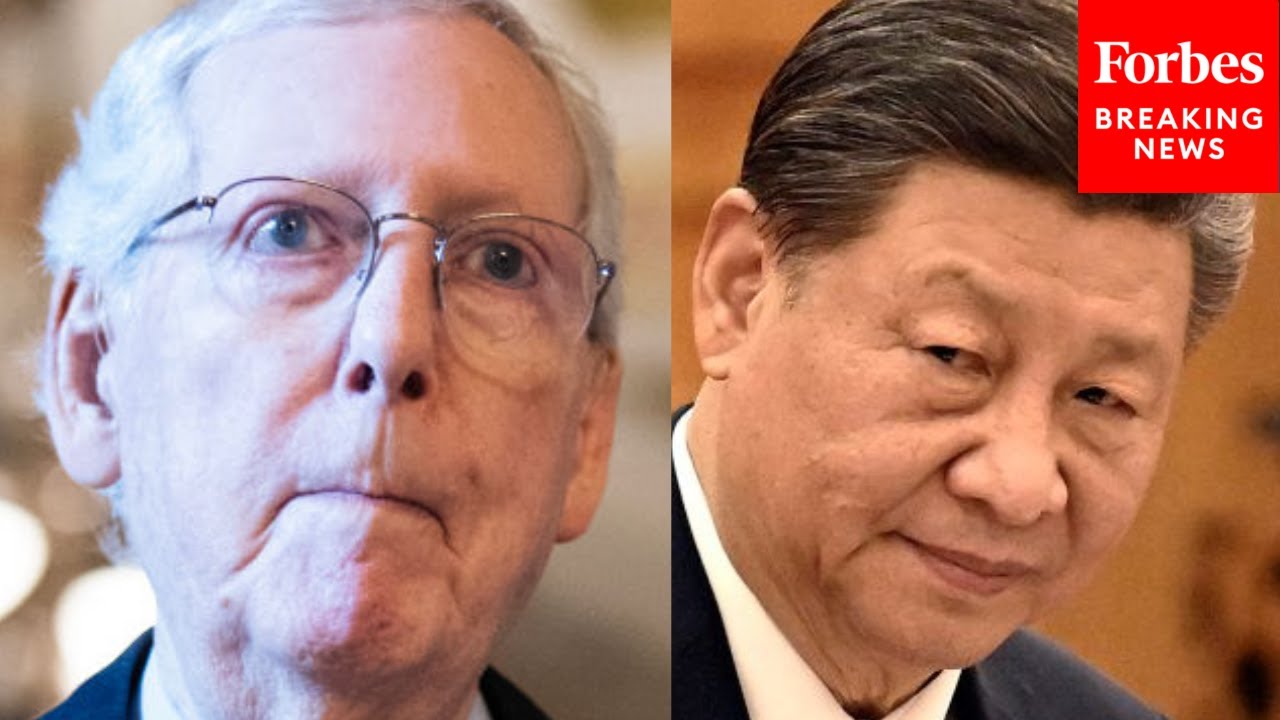 'Prepared To Redraw Maps By Force': Mitch McConnell Decries PRC's Growing Aggression In Indo-Pacific