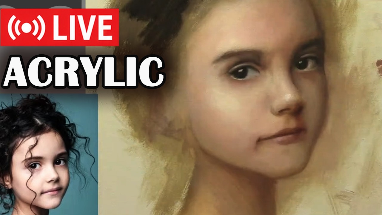 Acrylic Portrait - Part 1