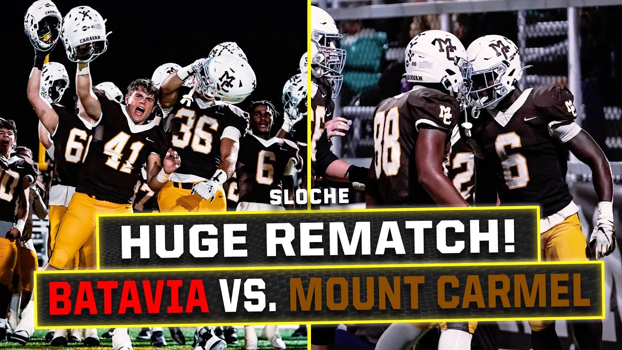 State Championship Rematch! Powerhouses Batavia & Mount Carmel Finally Meet Again