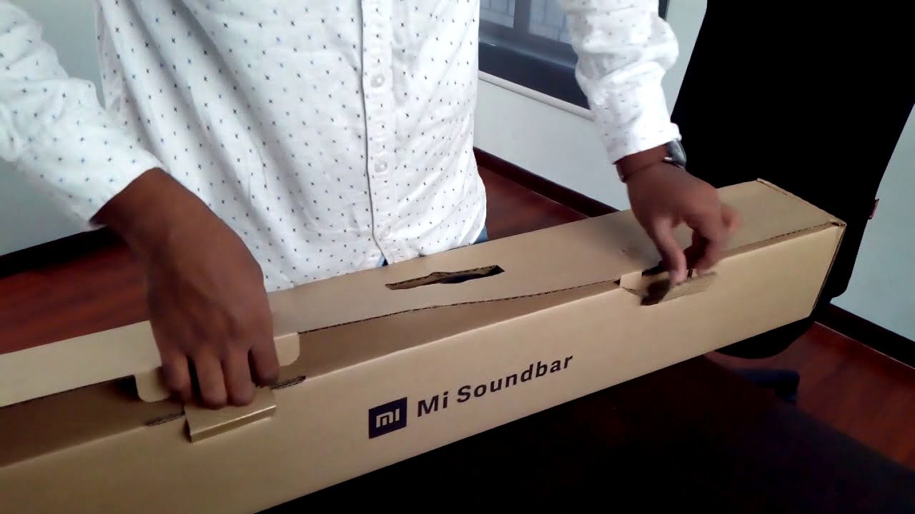 Unboxing Xiaomi Mi Sound Bar
