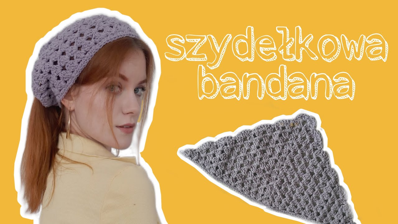 ✨Szydełkowa bandana✨
