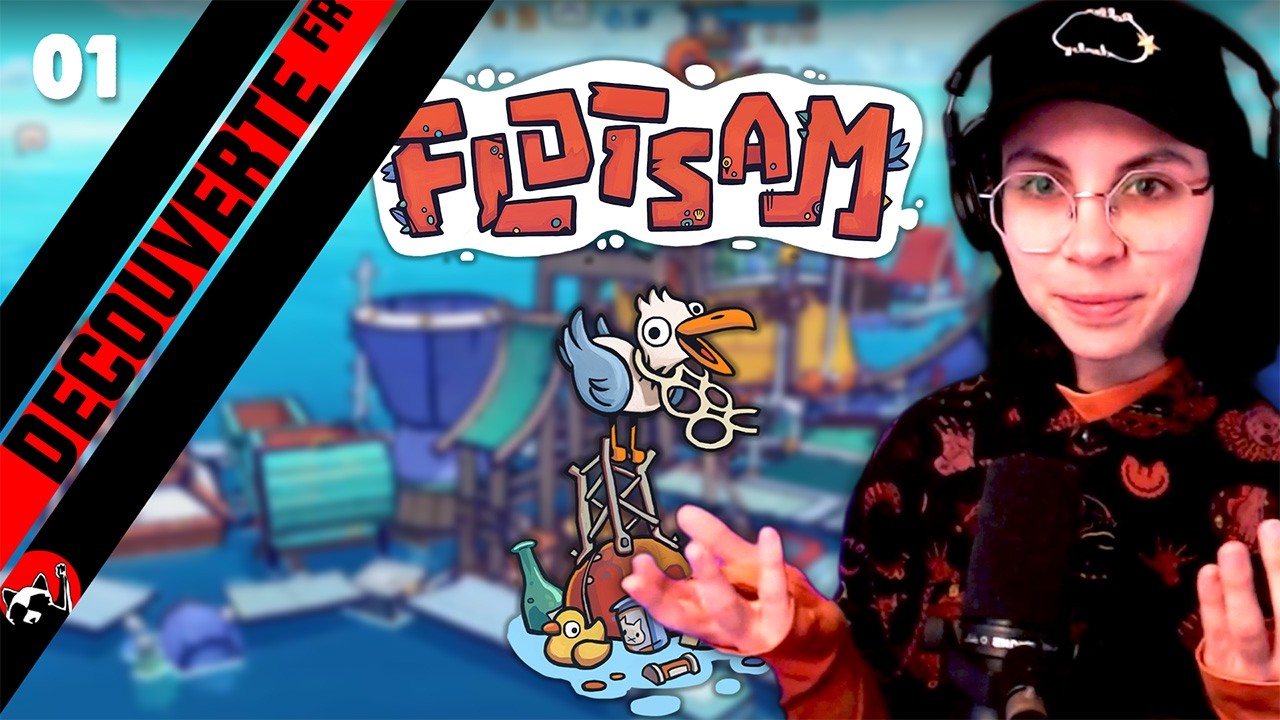 Jeu de gestion mims et détente qui part à la dérive | FLOTSAM