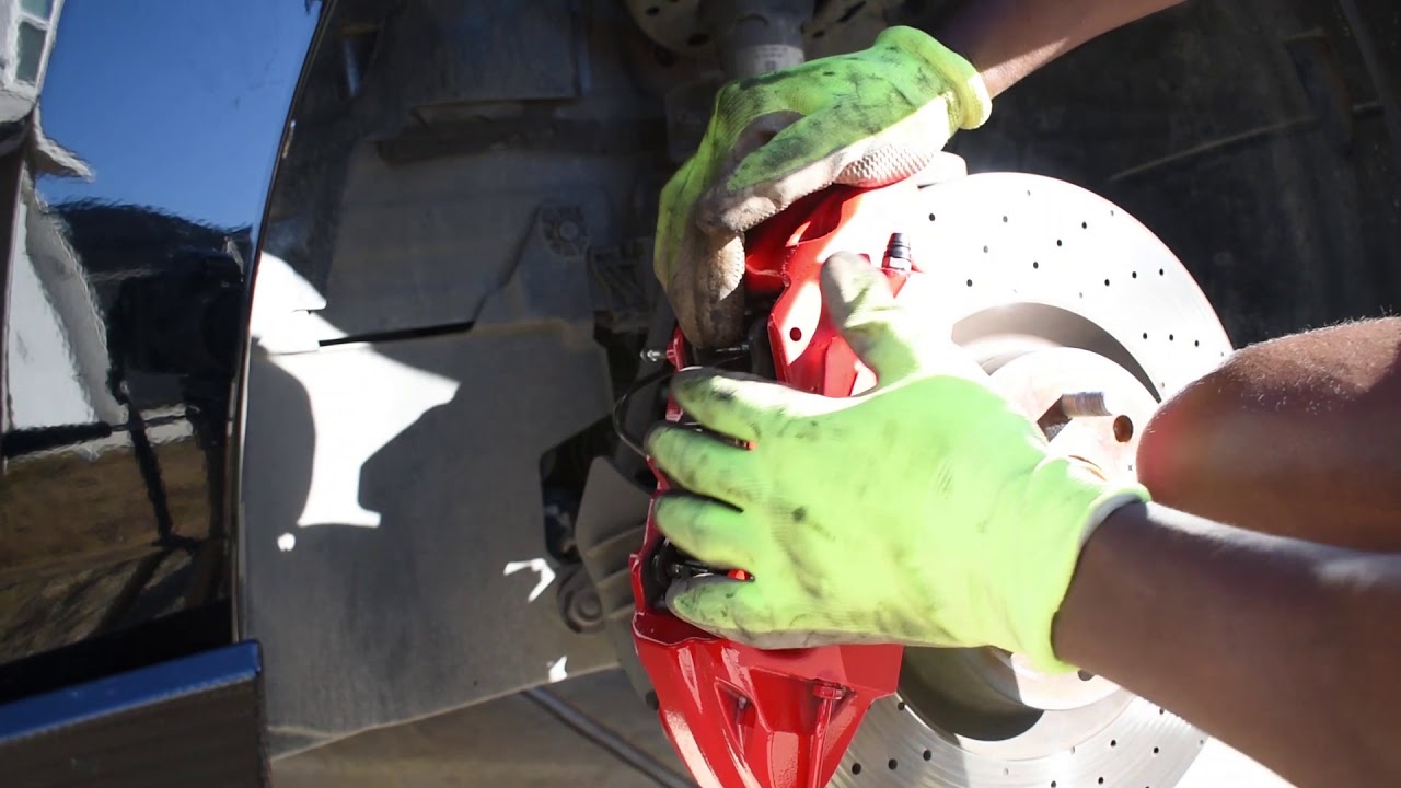 Type R FK8 Front brembo brake pads replacement
