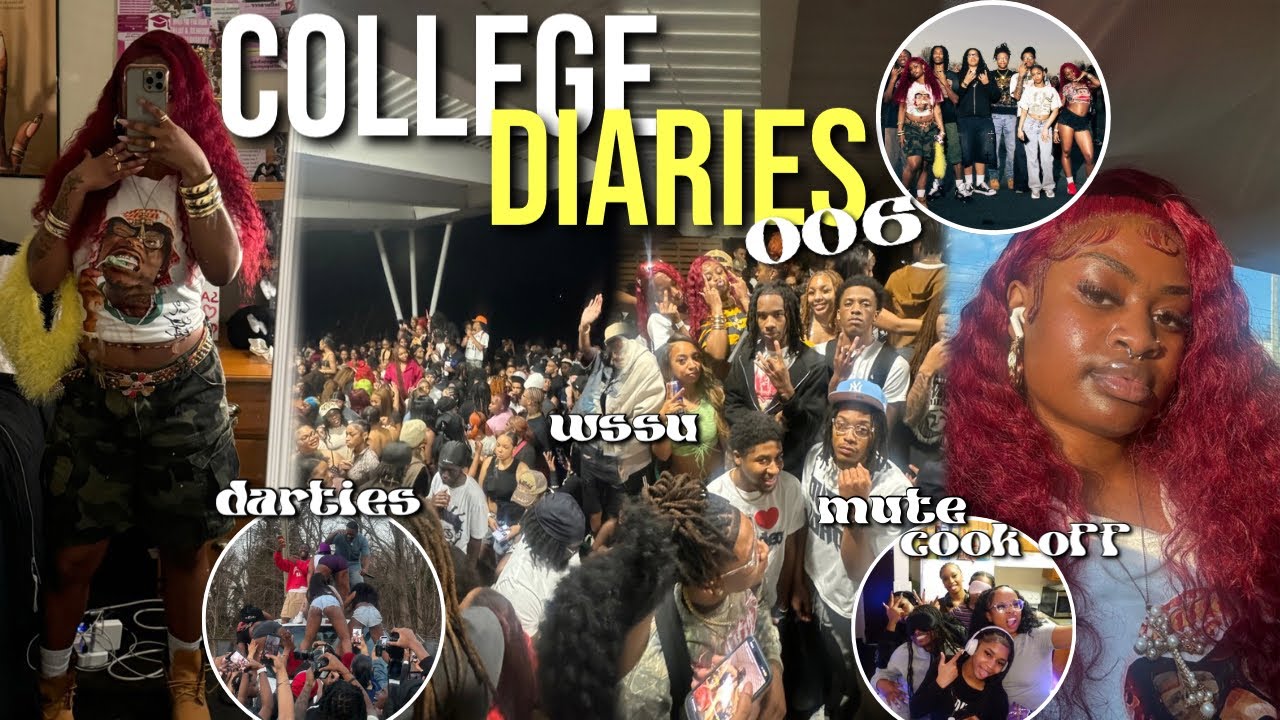 COLLEGE DIARIES 006 *HBCU EDITION* | life as an hbcu student, darties, friends, parties,cook off,etc