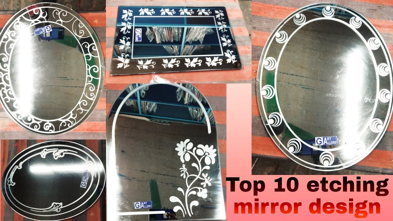 Etching mirror design || new design mirror