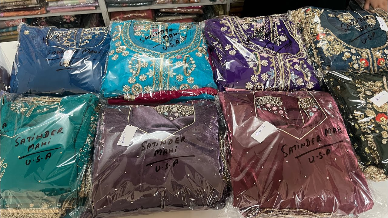 ਵਿਆਹ ਤੇ ਪਾਰਟੀ ਲਈ ਖਾਸ ਸੂਟ/ special for marriage/ party| Taj Fashion Jalandhar