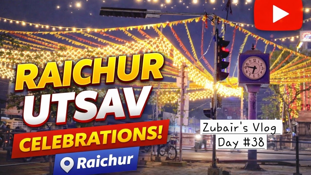 Raichur Like You’ve Never Seen Before – Utsav Celebrations ✨📸