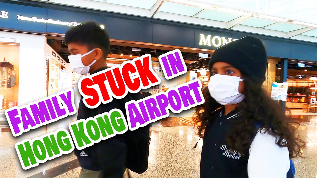 Rajaputhra Family stuck in Hong Kong airport on Dulaj’s birthday