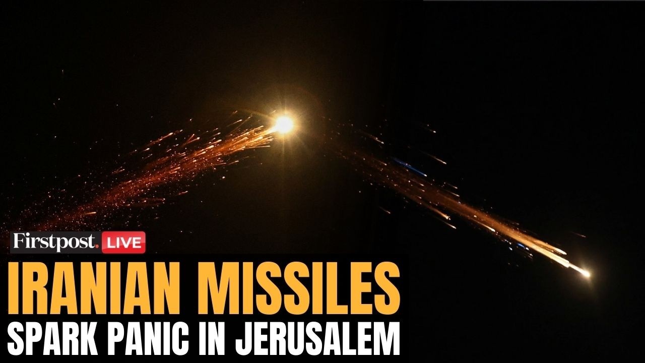 US Iran War LIVE: Iranian Missiles Seen in Sky as Sirens Blared in Jerusalem | Israel Iran War