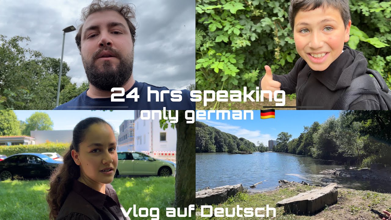 GERMAN VLOG | sadece almanca konuştum