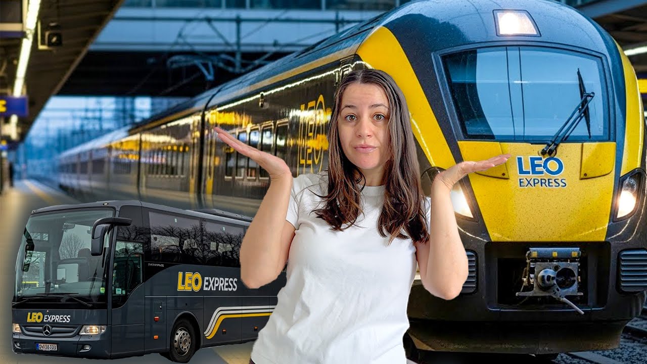 Поездка из Польши в Прагу на поезде Leo Express - это моя первая поездка на этом поезде!
