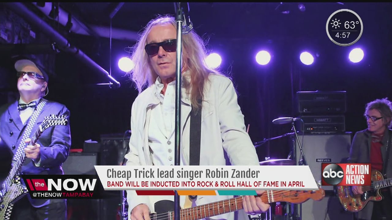 Cheap Trick lead singer calls Tampa Bay home