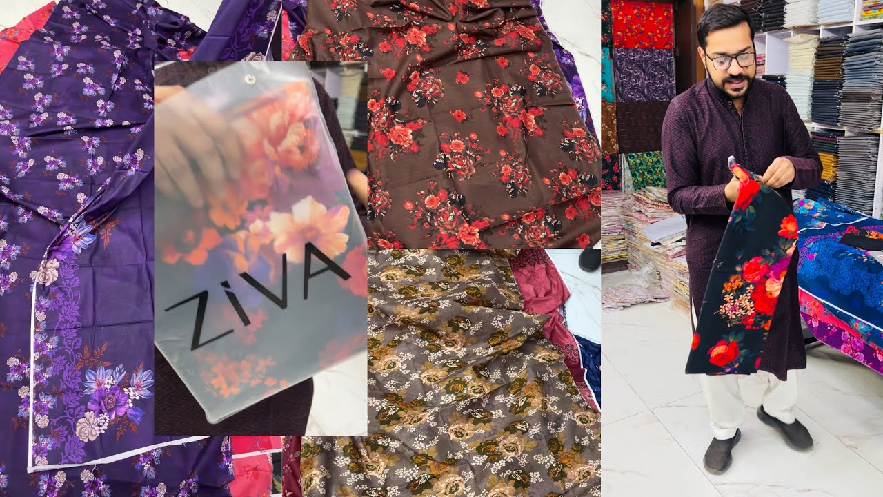 Ziva Khaddar Winter Collection | Hashim Fabrics | super wholesale