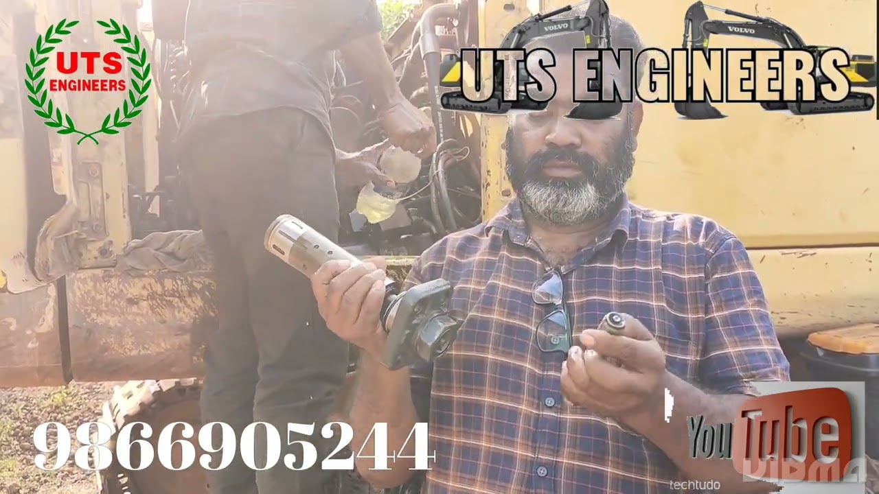 #komatsu PC210-8LC Hydraulic Pump Repair @uts.engineers