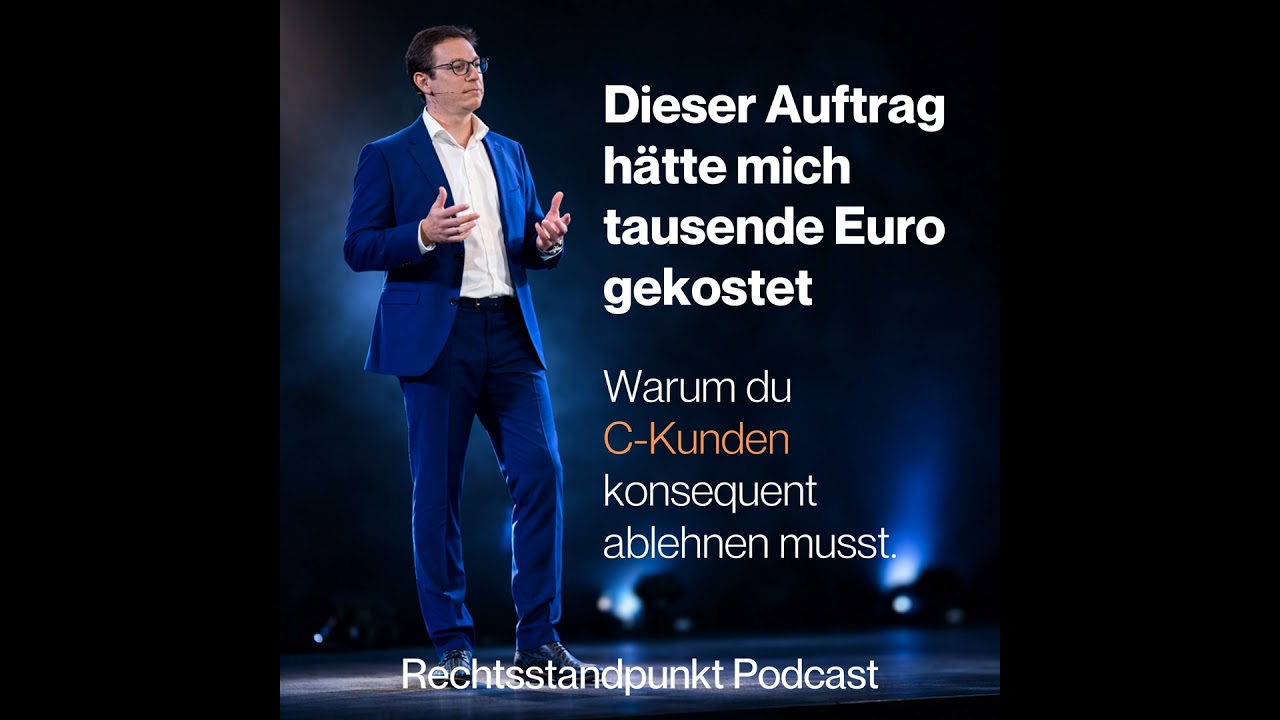 Dieser Auftrag hätte mich tausende Euro gekostet