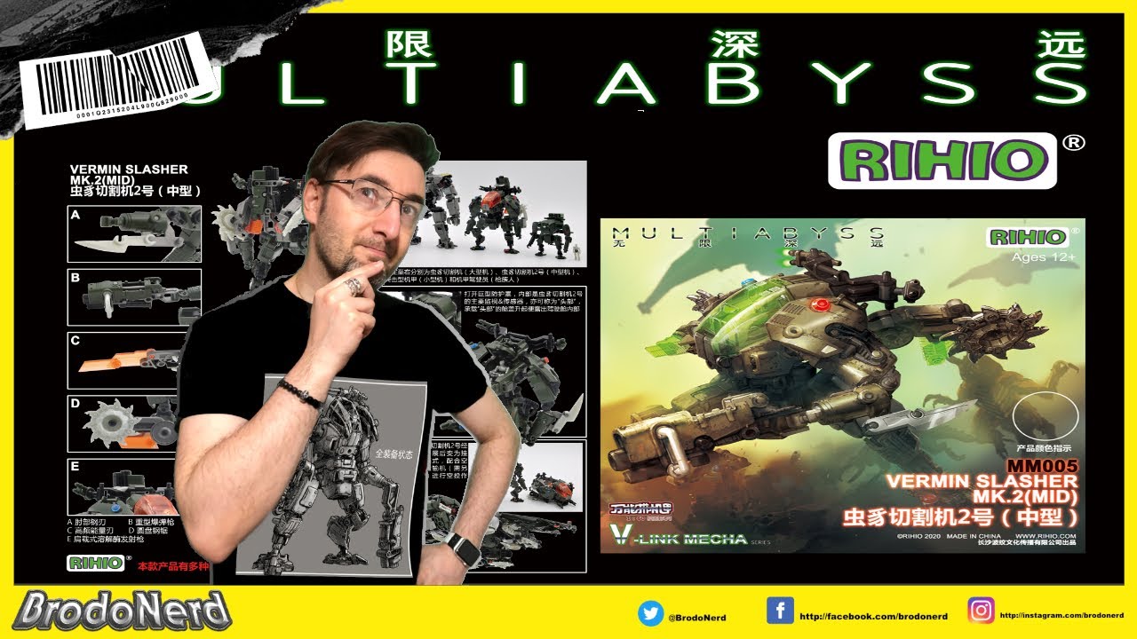 Mecha Monday: RiHio Multiabyss Vermin Slasher MK.2
