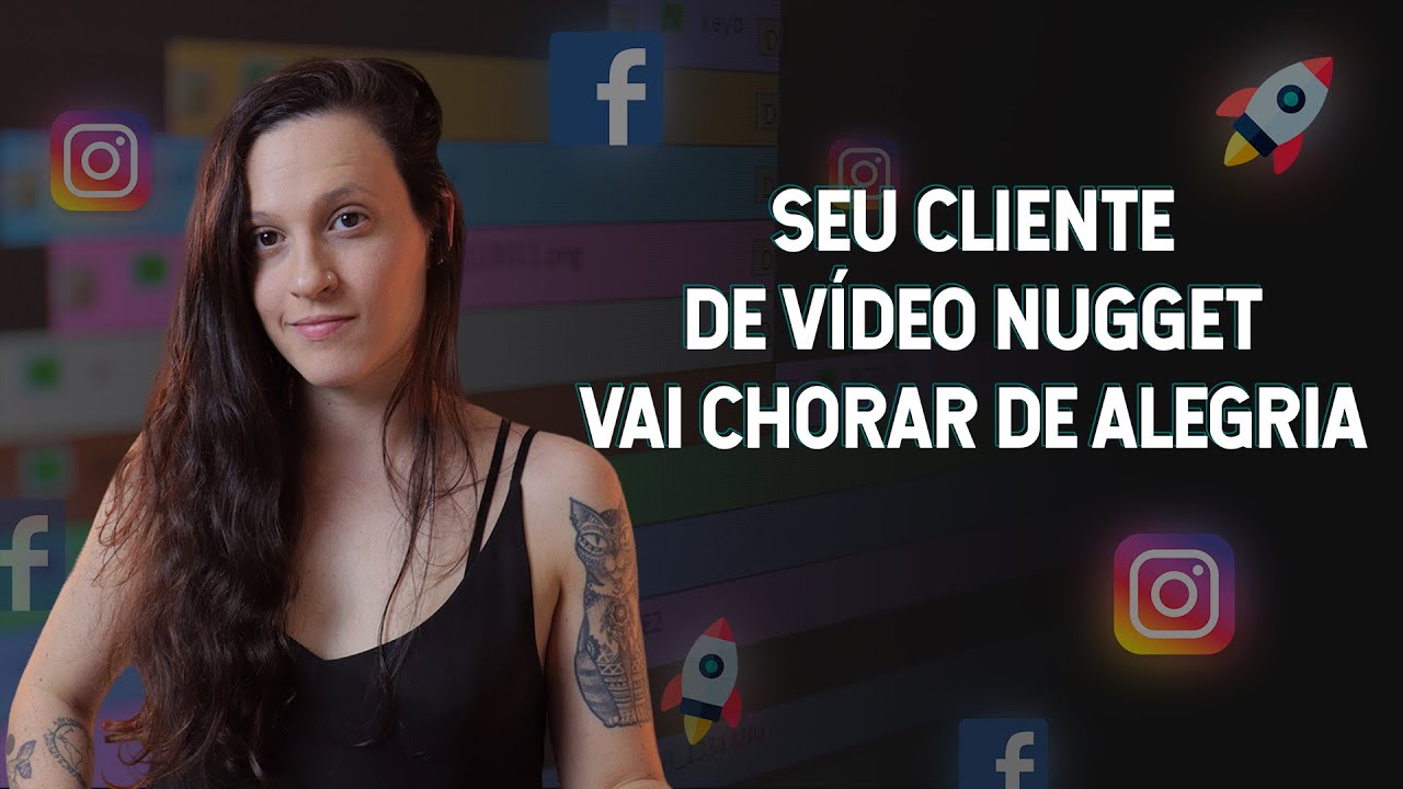 MARKETING DIGITAL PARA EDITORES DE VÍDEO NUGGET / NUTELLA