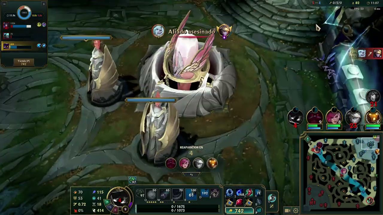 Jugando League of Legends -Veigar (638)