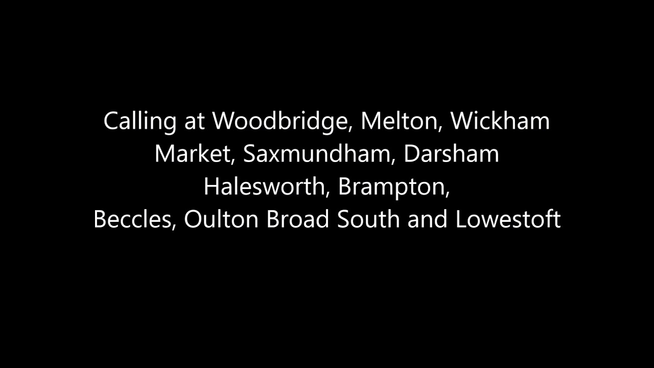 Ipswich Station Announcements